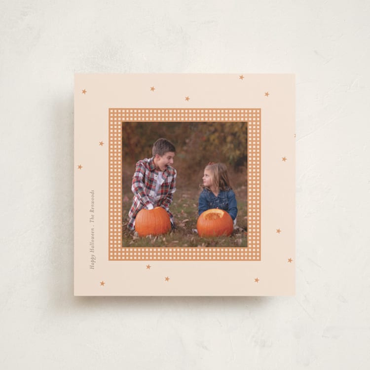 "Starry Halloween" - Halloween Cards in Buttercream by Angela Thompson - Front