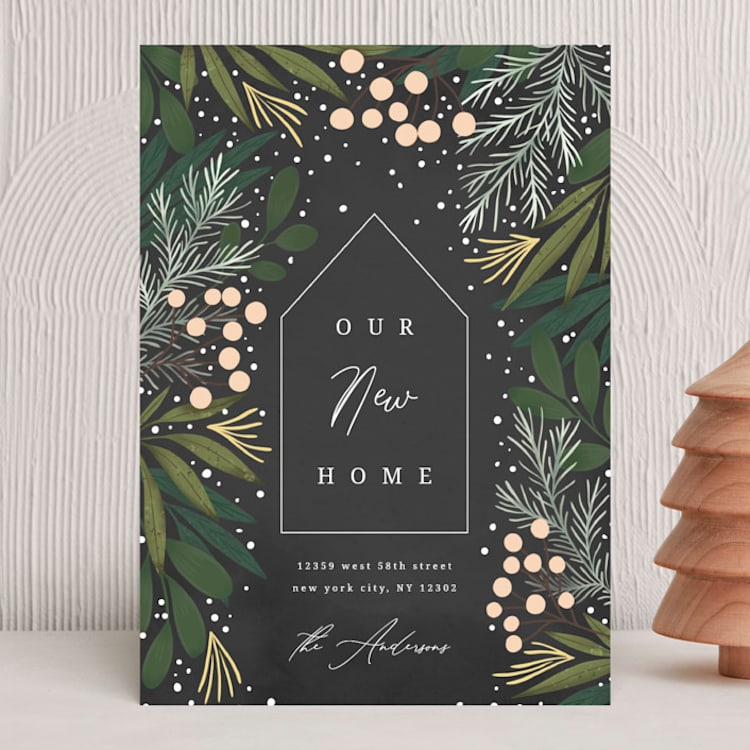 "sweet home" - Holiday Cards in Forest by Yuliya Evseeva - Front