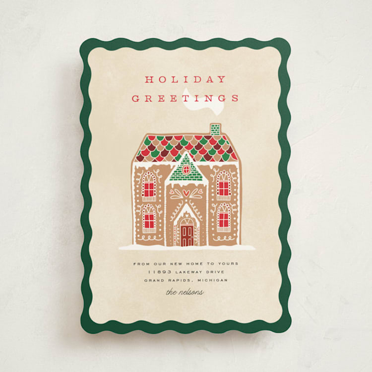 "Holiday Greetings" - Holiday Cards in Tradition by Pixel and Hank - Front