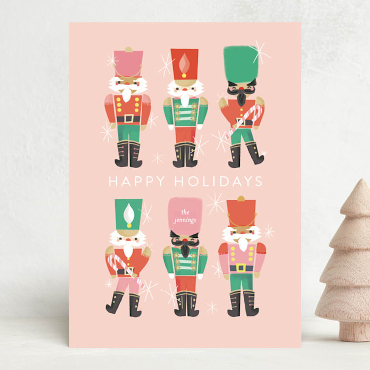 "Nutcrackers" - Holiday Cards in Ballet by Itsy Belle Studio - Front
