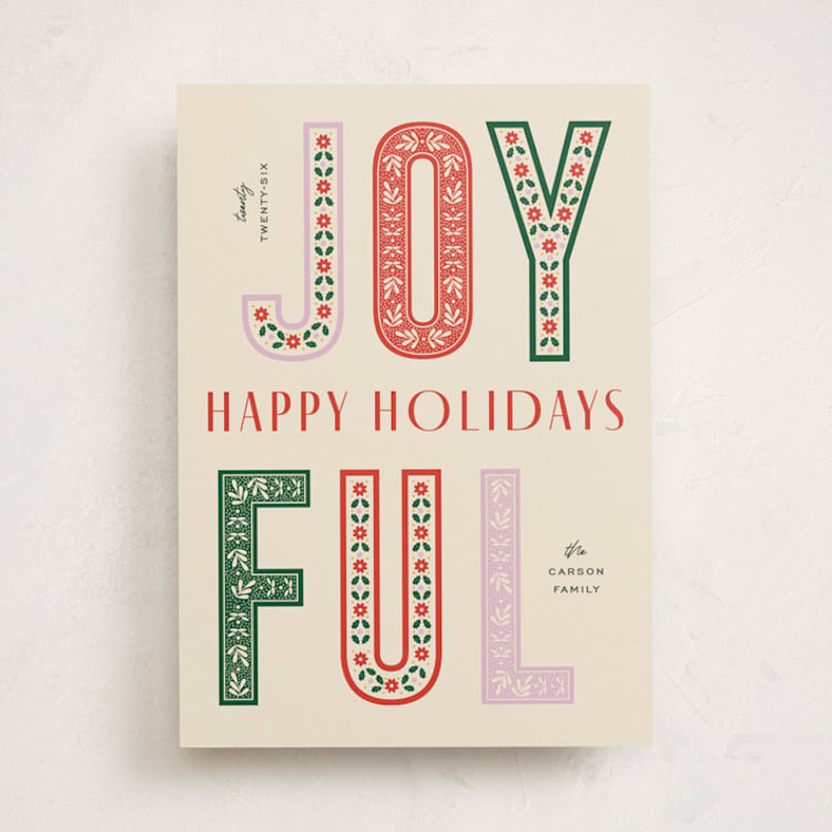 "Fruitcake" - Holiday Cards in Fruitcake by Pixel and Hank - Front