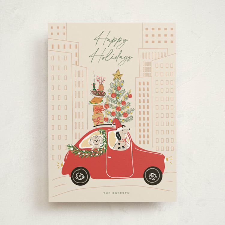 "MerriestMerry" - Holiday Cards in Pudding by samovilka - Front