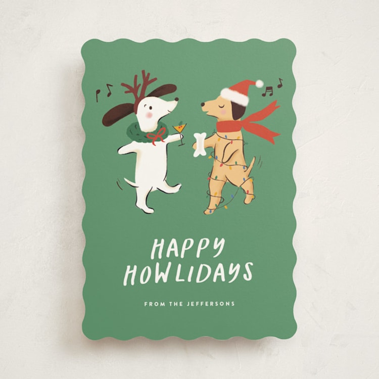 "buchty" - Holiday Cards in Spruce by chocomocacino - Front