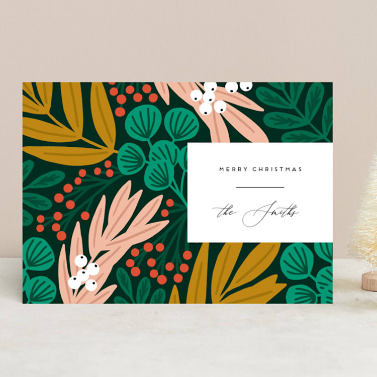 "The Garden" - Holiday Cards in Forest by Genna Blackburn - Front