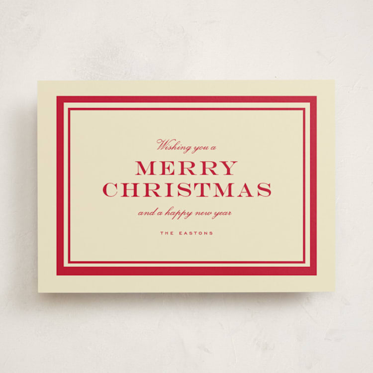 "classic Christmas" - Holiday Cards in Santa Claus by Sara Hicks Malone - Front