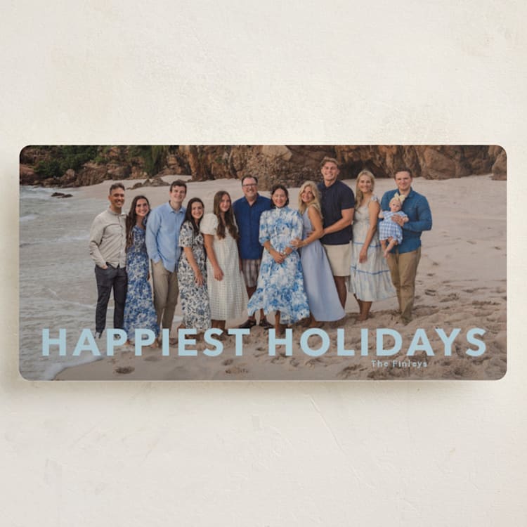 "Gilded" - Holiday Cards in Wintermint by Angela Thompson - Front