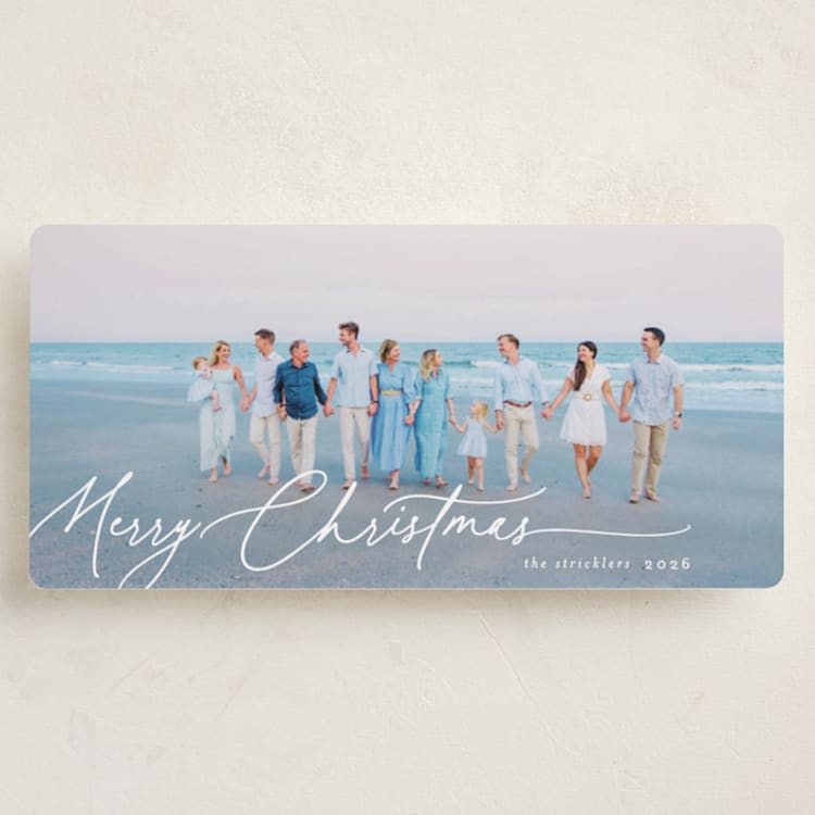 "Holiday Panorama" - Holiday Cards in Snow by Chris Griffith - Front