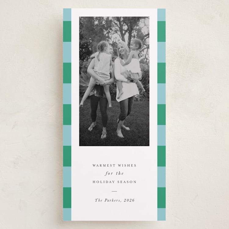 "Modern Cheer" - Holiday Cards in Seaside by Chryssi Tsoupanarias - Front