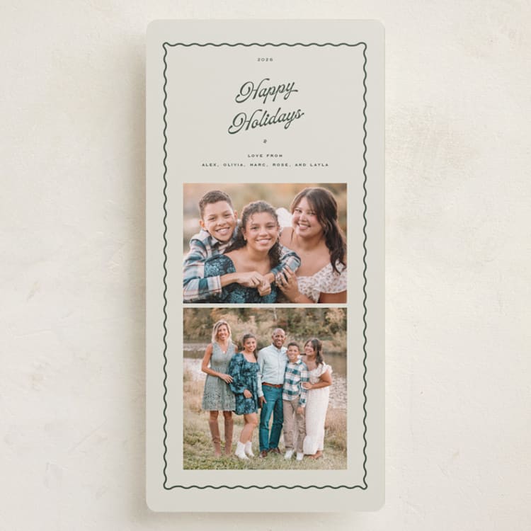 "Pavlova" - Holiday Cards in Wreath by Blustery August - Front