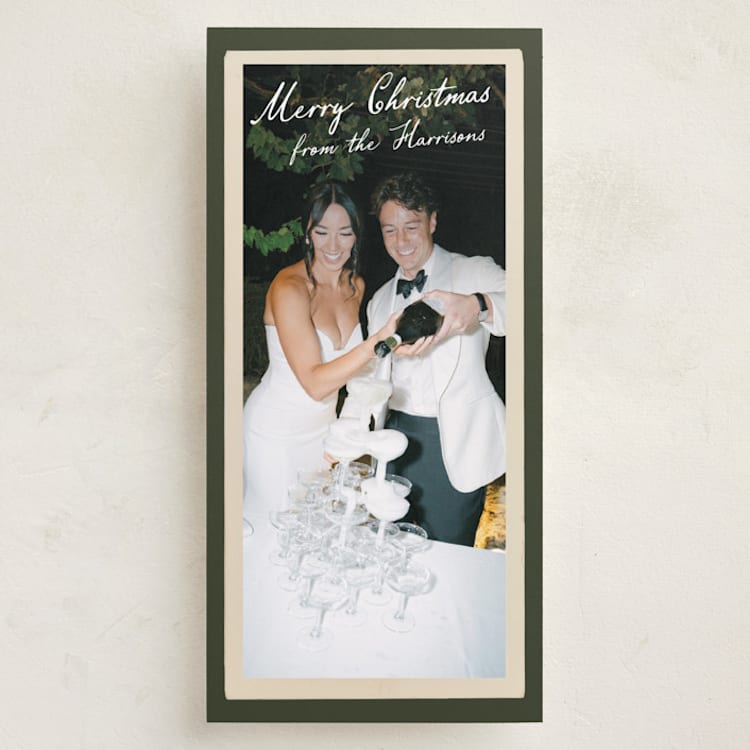 "Vintage photo card" - Holiday Cards in Forest by Maja Cunningham - Front
