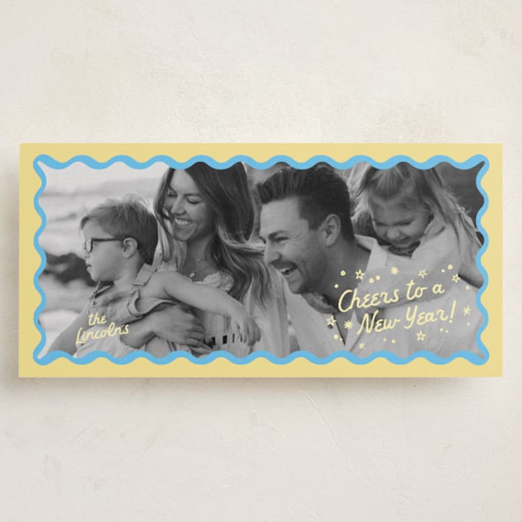 "Our New Year vibe" - Holiday Cards in Halo by Creo Study - Front