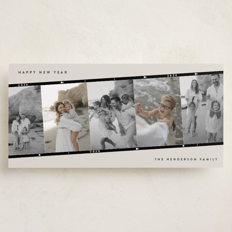 "Vintage photo strip" - Holiday Cards in Vintage by Maja Cunningham - Front