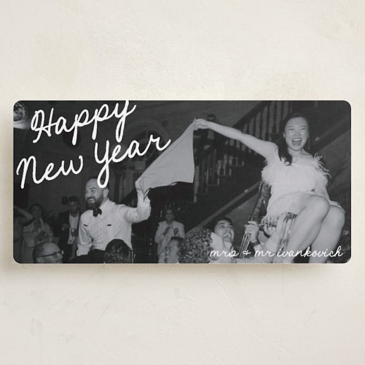 "Candid moments" - Holiday Cards in Snow by Catherine Culvenor - Front