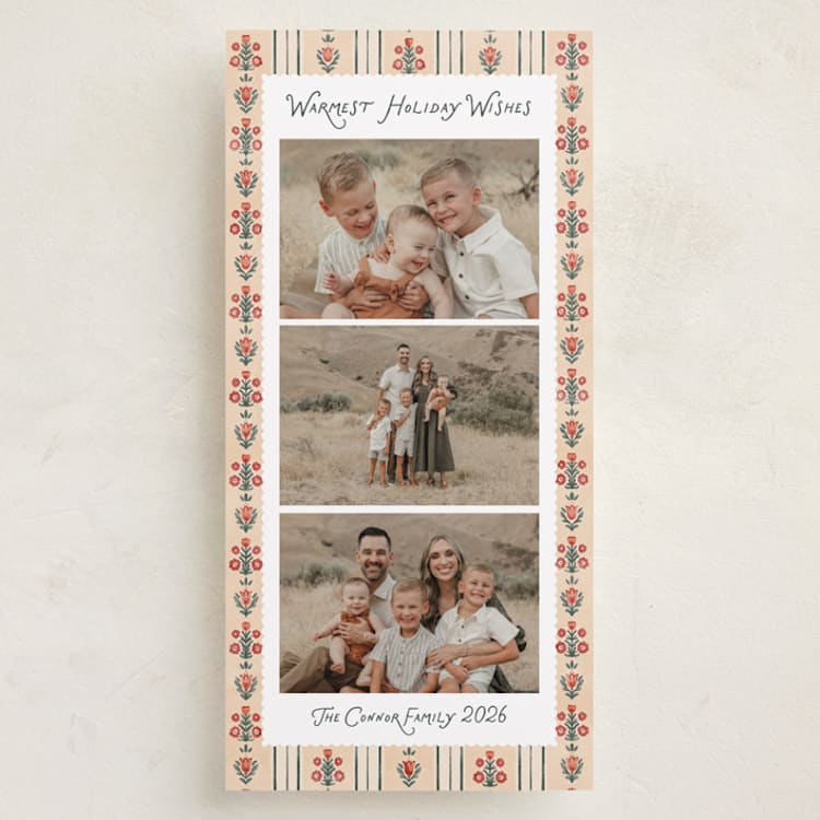 "Alpen" - Holiday Cards in Eggnog by Jenna Holcomb - Front