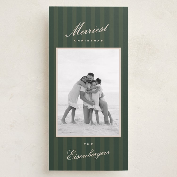 "praline" - Holiday Cards in Deep Viridian by chocomocacino - Front