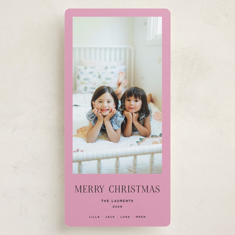 "Coppola" - Holiday Cards in Gumdrop by Megan Davis - Front