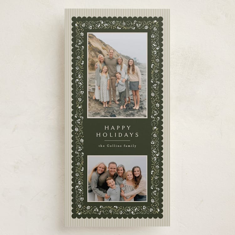 Suzette Tall Holiday Cards