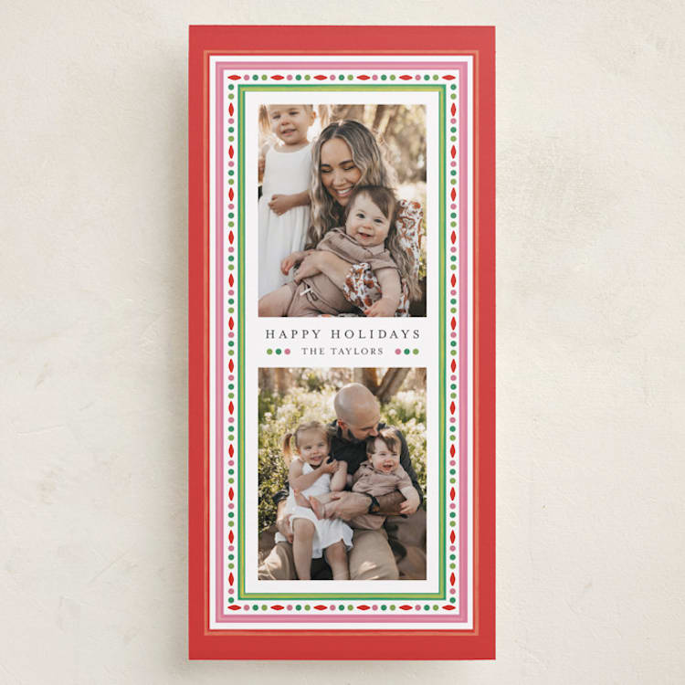 "Bejeweled" - Holiday Cards in Holly by Laura Bercovich - Front