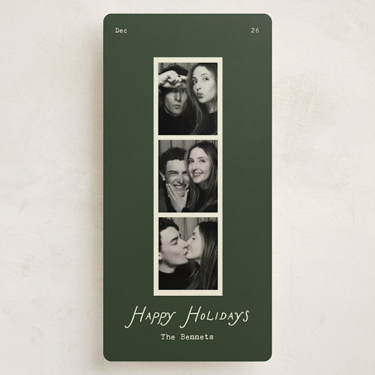 "Storyline" - Holiday Cards in Elf Shoes by Helena Vitto - Front