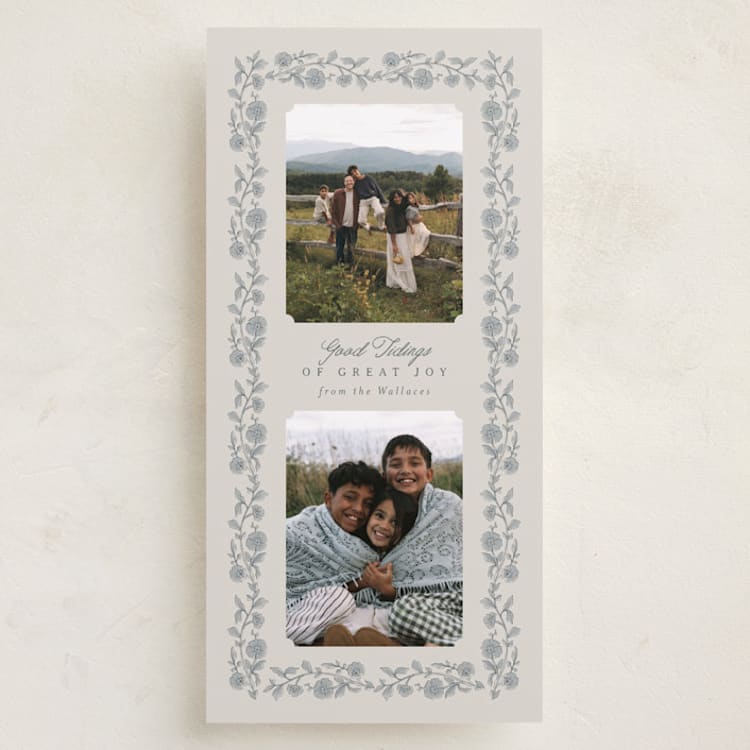 "Laurent" - Holiday Cards in Frozen Lake by Everett Paper Goods - Front