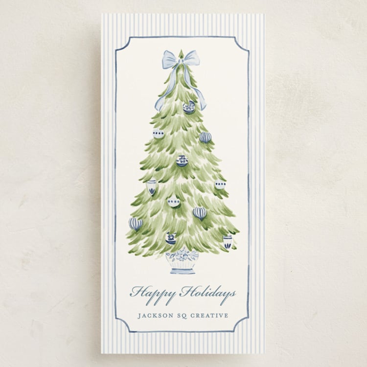 "East coast tree" - Holiday Cards in Coastal by Sarah Knight - Front