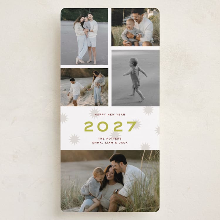 "Festive Favorites" - Holiday Cards in Apple by Alston Foster - Front