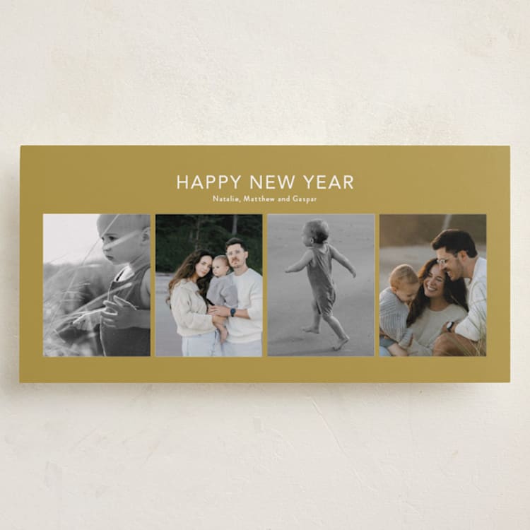 "Four" - Holiday Cards in Fireworks by Tamara Hilje - Front