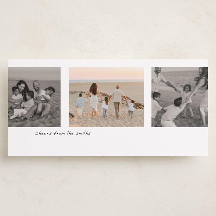 "Film Soiree" - Holiday Cards in Snowflake by Tamara Hilje - Front