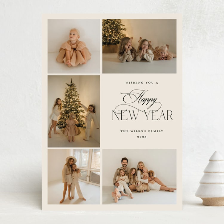 "Yuletide" - Holiday Cards in Eggnog by Benita Crandall - Front