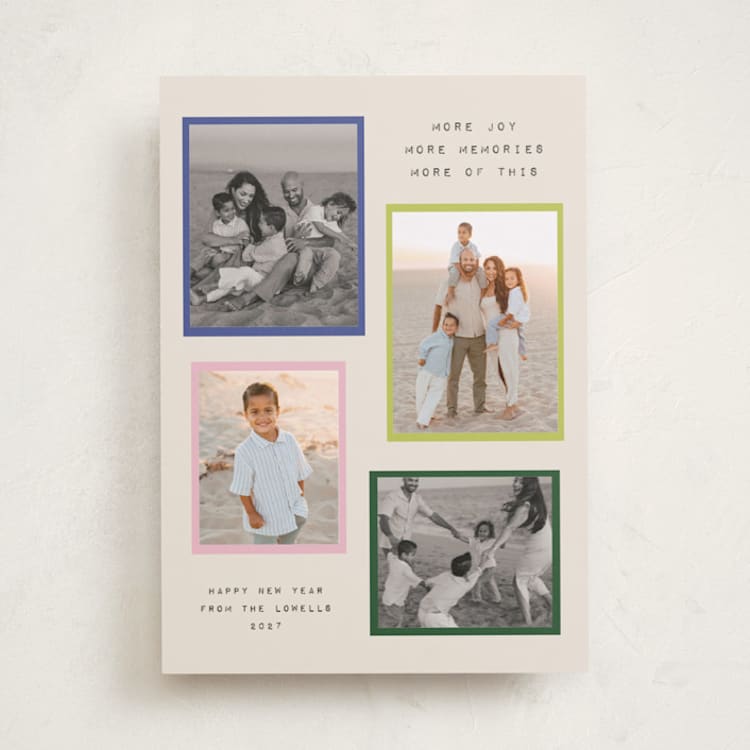 "Color Notes" - Holiday Cards in Spark by Kercia Jane - Front