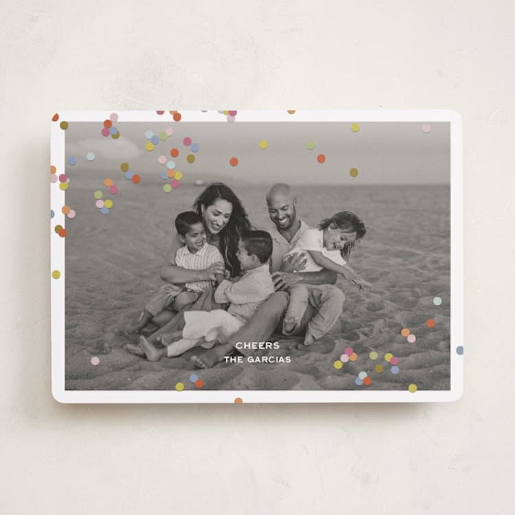 "fallen confetti" - Holiday Cards in Gumdrop by Ellen Schlegelmilch - Front