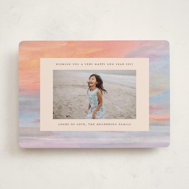 "Sunshine" - Holiday Cards in Dawn by Teju Reval - Front