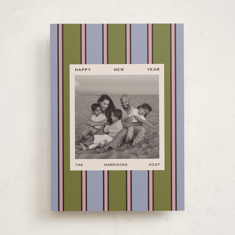 "Color Rhythm" - Holiday Cards in Garden by Kercia Jane - Front