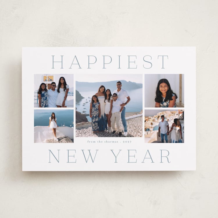 "Palinuro" - Holiday Cards in Frost by Deynaaz Daraei - Front