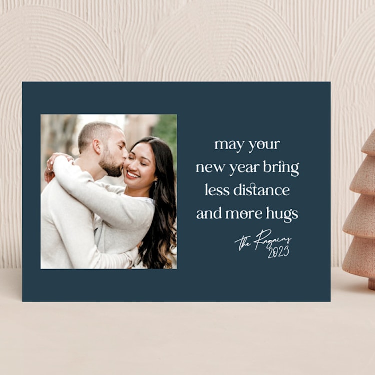 "let there be hugs" - Holiday Cards in Waves by Leah Ragain - Front