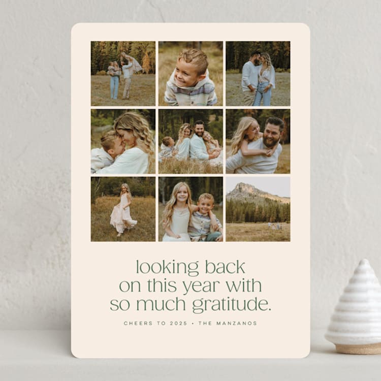 "so much gratitude" - Holiday Cards in Forest by Ellen Schlegelmilch - Front