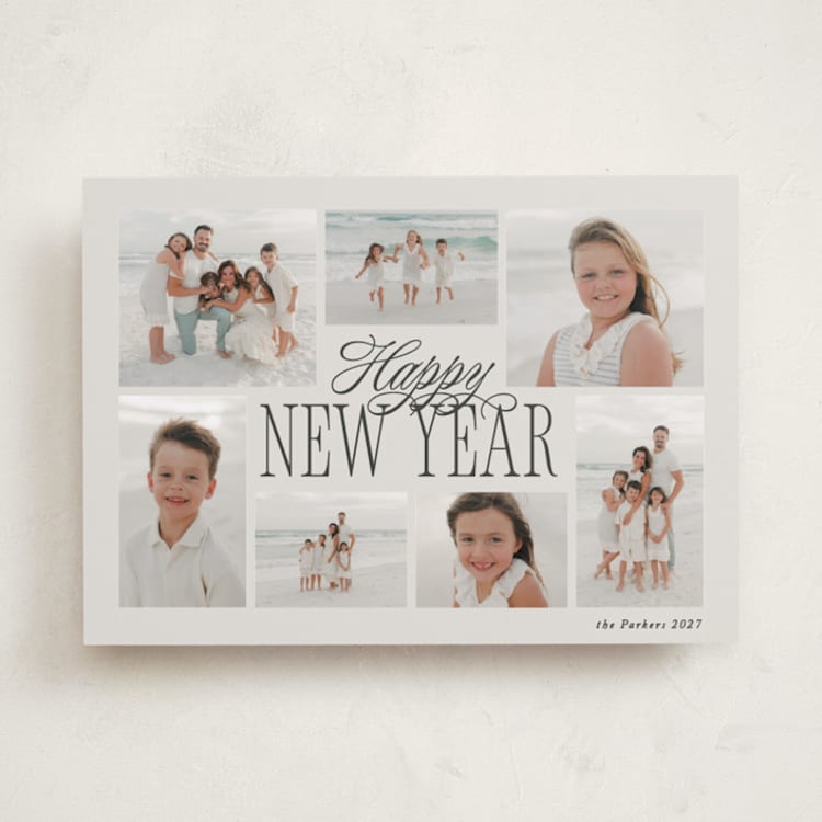 "Surround" - Holiday Cards in Fog by Brianne Larsen - Front
