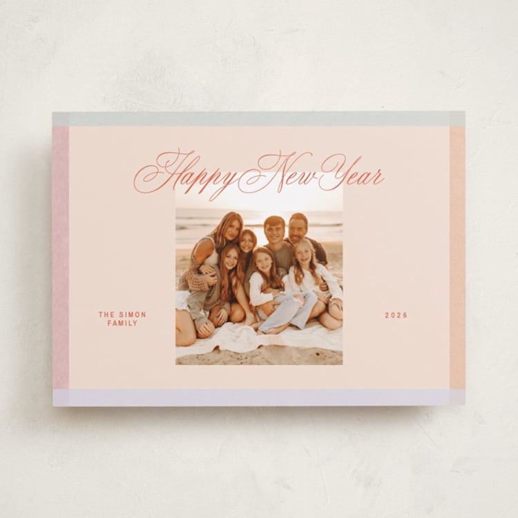 "Sunny New Year" - Holiday Cards in Sunrise by Meg Gleason - Front