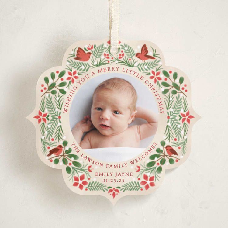 Christmas Baby Announcement Ideas