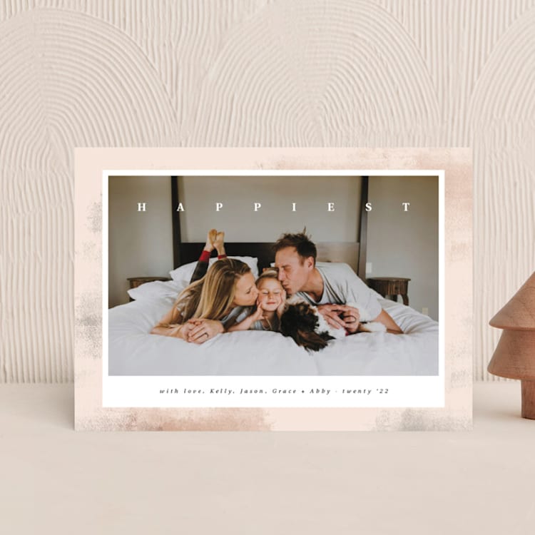 "Kanvas" - Holiday Cards in Gumdrop by Orasie - Front