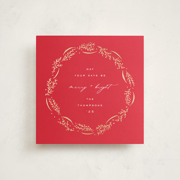 Wrapped Wreath by Amy Kross