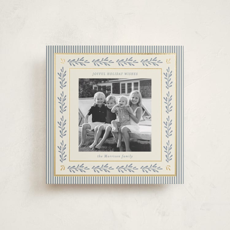 Tennessee Foil-Pressed Holiday Square Cards