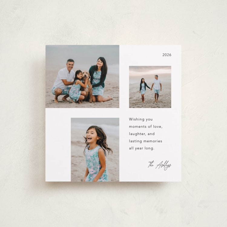 "Lasting Memories" - Holiday Cards in Winter by Kelly Williams - Front