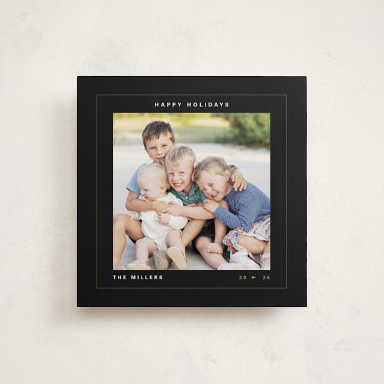 "Kodak" - Holiday Cards in Midnight by Bethan - Front