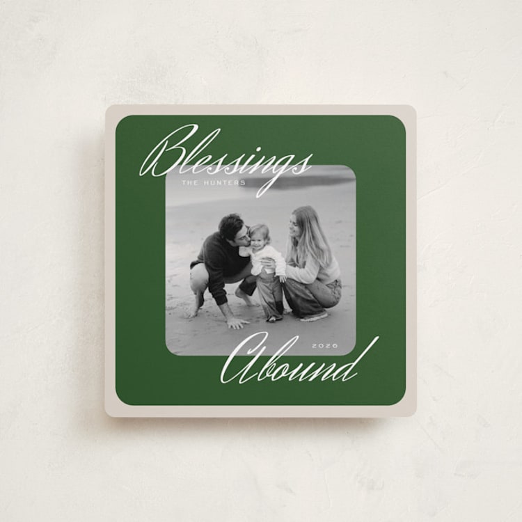"Abounding Blessings" - Holiday Cards in Garland by Danie Romrell - Front