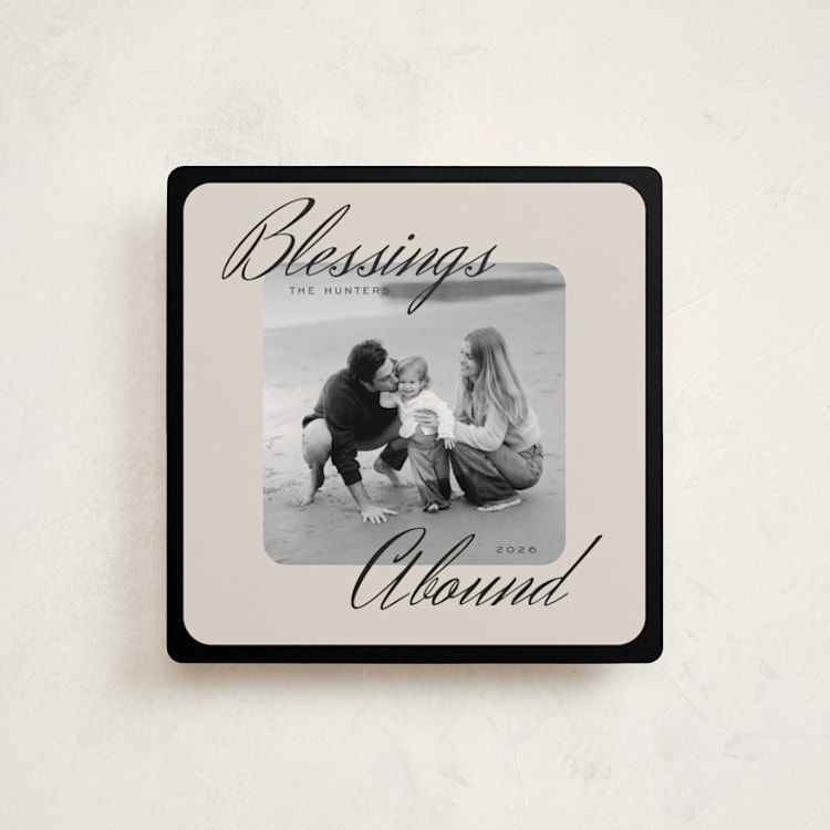 "Abounding Blessings" - Holiday Cards in Night by Danie Romrell - Front