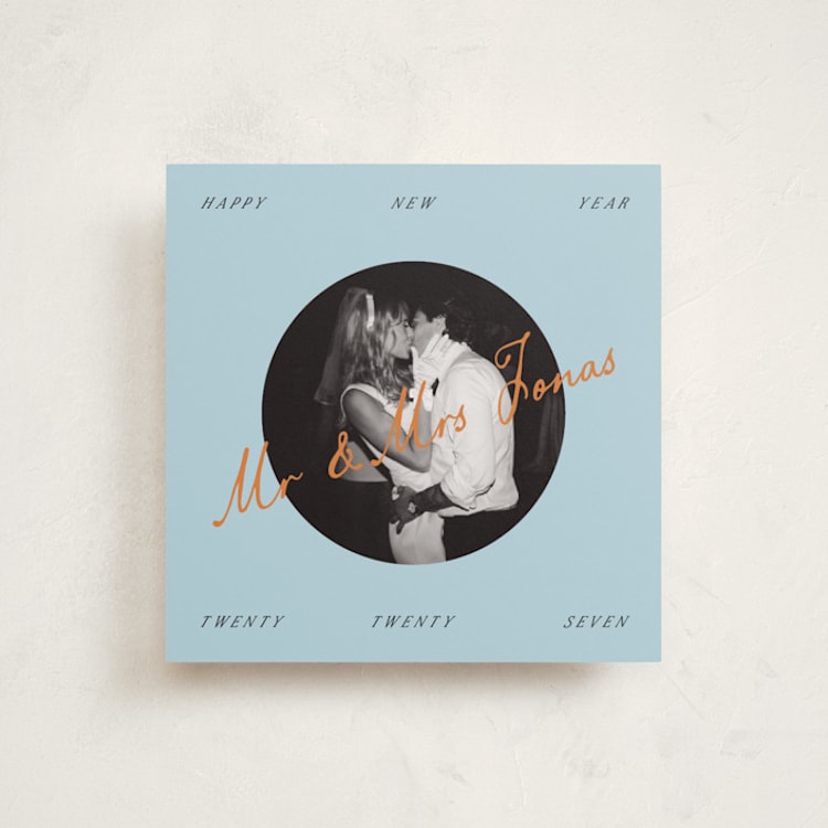 "Our Song" - Holiday Cards in Frost by Claudia Orengo - Front