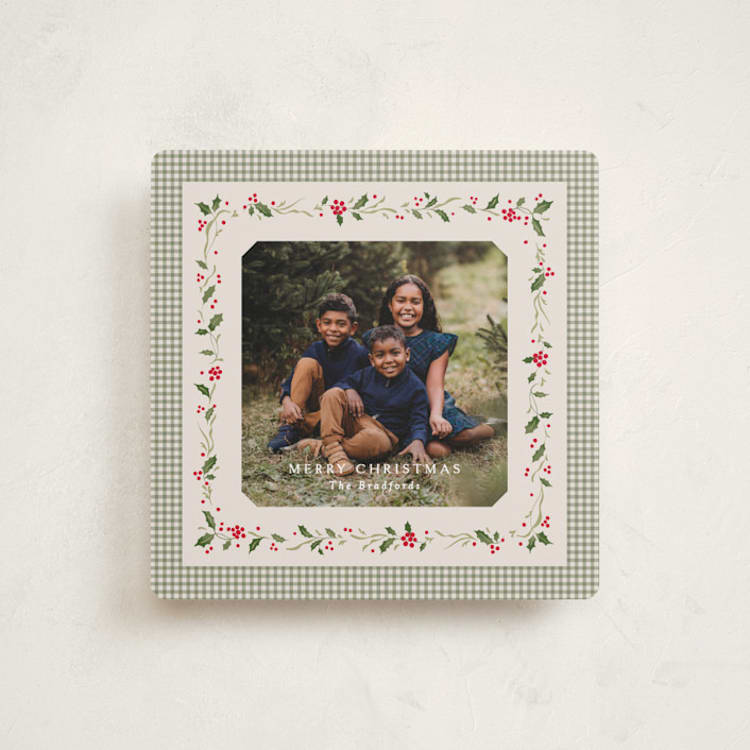 "Fireside" - Holiday Cards in Festive by Erin L. Wilson - Front