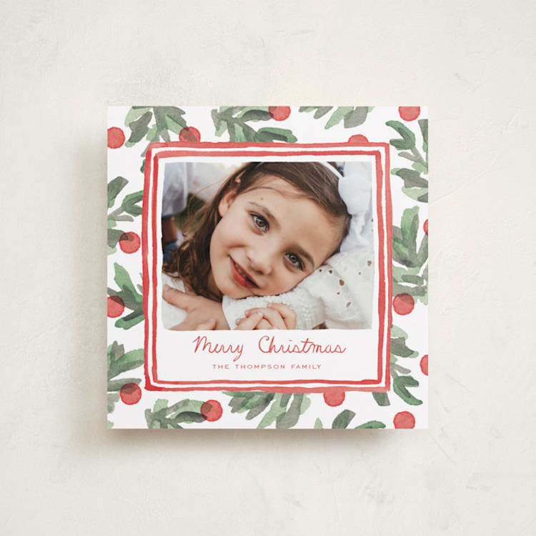 Fresh Festive Holiday Square Cards