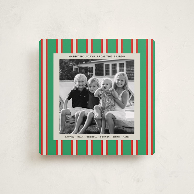 "Twill" - Holiday Cards in Elf Shoes by Megan Davis - Front